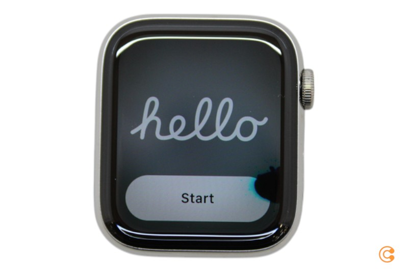Apple Watch Series 5 44mm Smartwatch Uhr Fitness Tracker Siehe Text/Fotos C-Ware - 190199279612