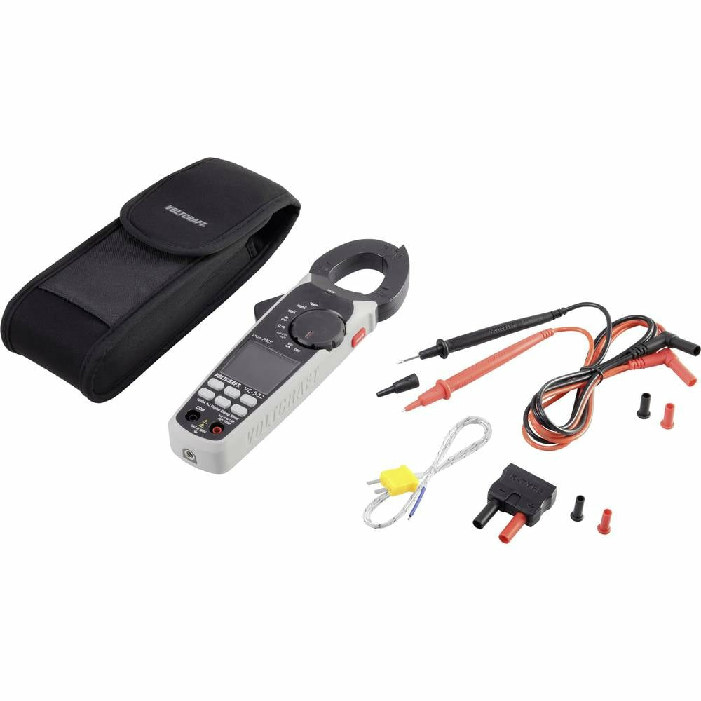 B-Ware Voltcraft Vc 532 Stromzange Digital Cat Iii 600 V Strommessgerät Spannungsprüfer