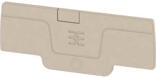 B-Ware Weidmüller 1552640000 Abschlussplatte Grau Reihenklemmen Reihenklemmen 4 Sets