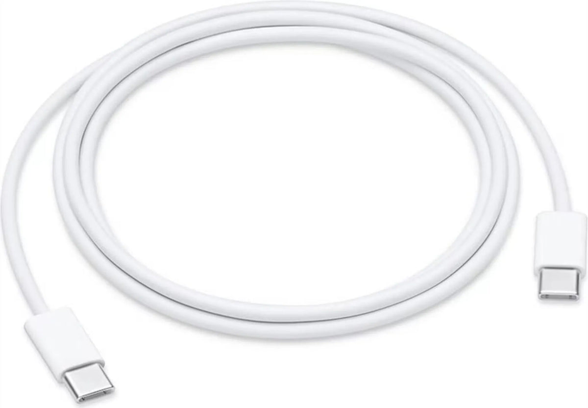Apple Kabel Leitung USB-C auf USB-C Ladekabel Datenkabel iPhone iPad Weiß 1 m - 0194252750612