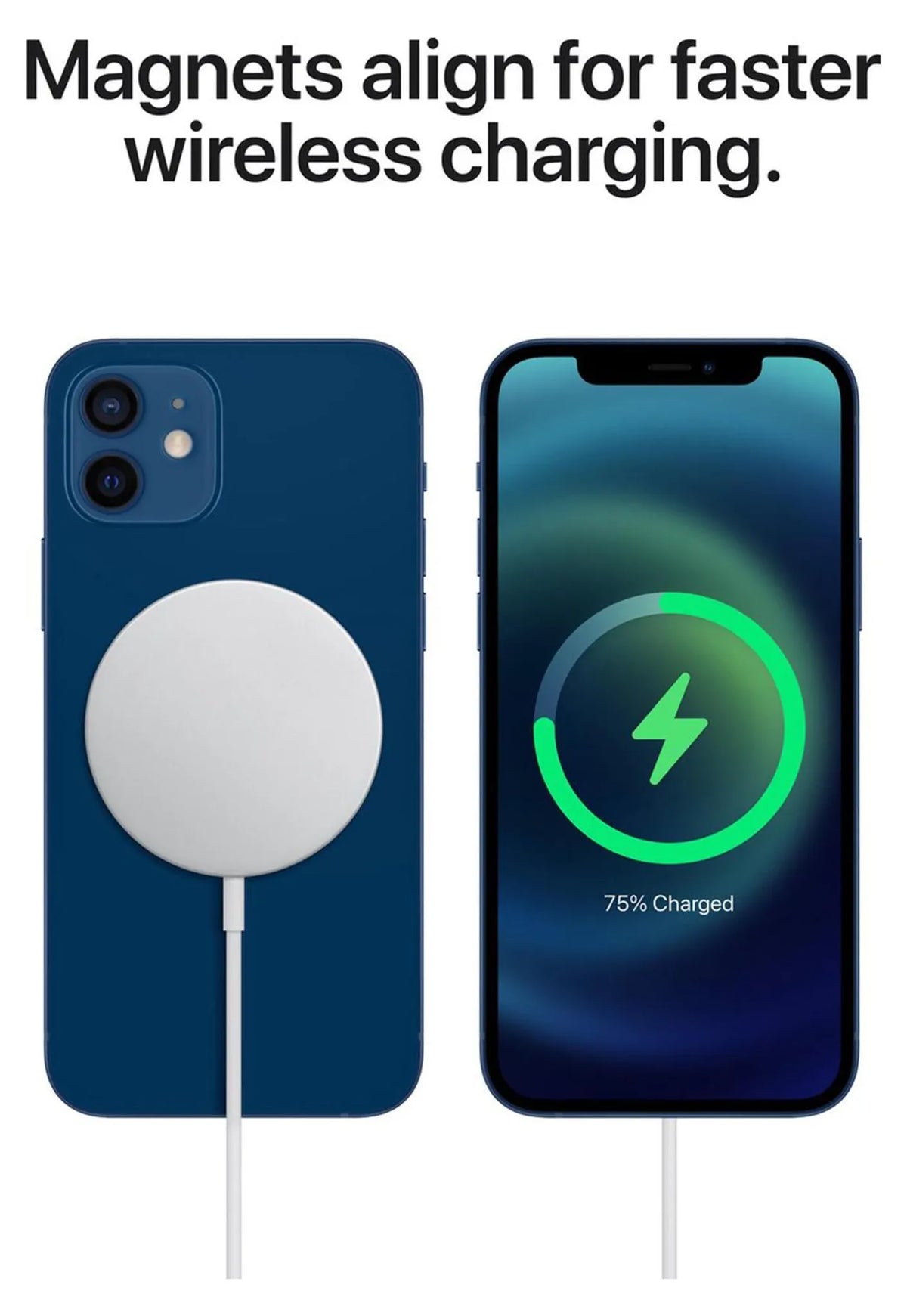 Apple Hülle Case Schutzhülle Silikon MagSafe iPhone 15 Pro Max Blau Winter Blue - 0194253940234