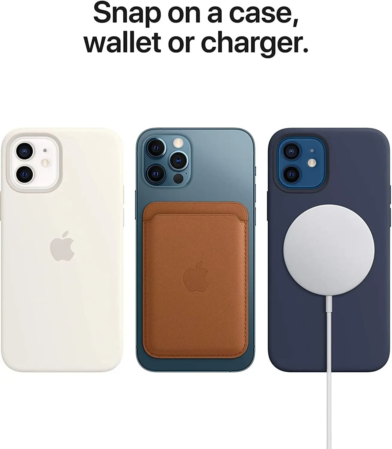 B-Ware Apple Hülle Case Schutzhülle Silikon Mag Safe I Phone 15 Pro Max Blau Winter Blue - 194253940234