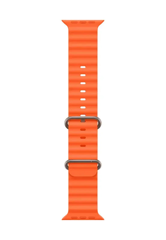 Armband Band Apple Watch Ultra Ocean Verlängerung Orange 49 mm Uhren Armband - 0194253951438