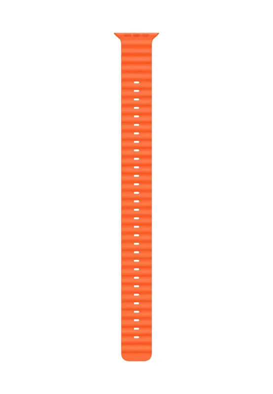 Armband Band Apple Watch Ultra Ocean Verlängerung Orange 49 mm Uhren Armband - 0194253951438