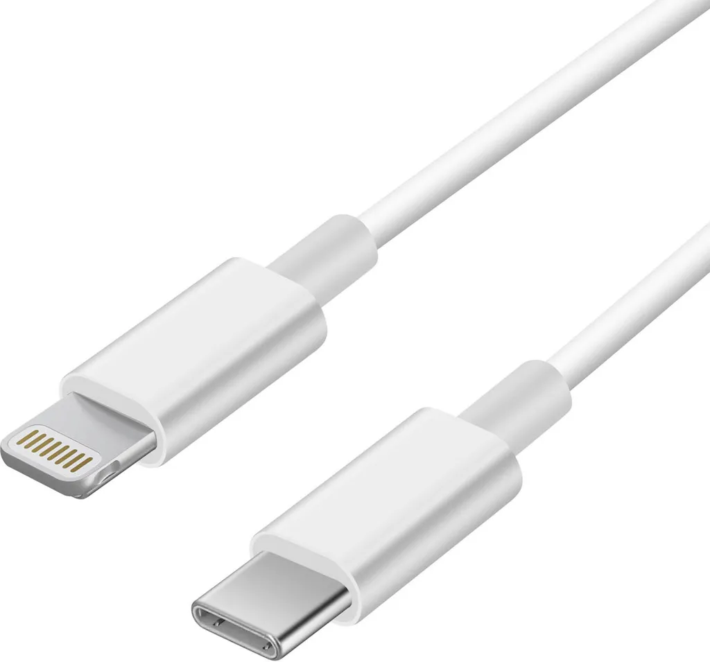 B-Ware Apple Lightning Zu Usb C Kabel Datenkabel I Phone Ladekabel 1m Weiß 2 Stück - 195949085611