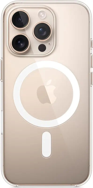 B-Ware Apple Clearcase Mag Safe Hülle Schutzhülle I Phone 16 Pro Transparent Backcover - 195949884863
