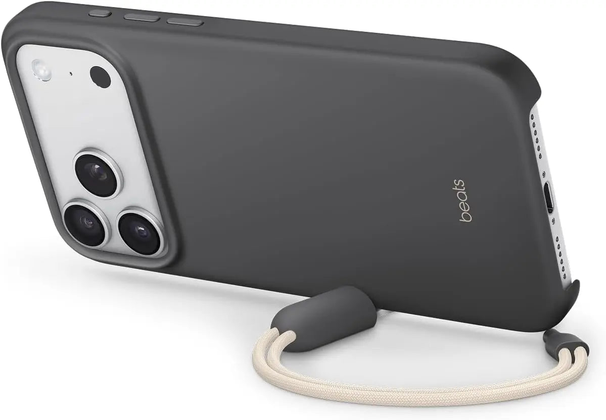 B-Ware Beats Hülle Tasche I Phone 17 Pro Max Mag Safe Ständer Trageschlaufe Granitgrau - 195950727906
