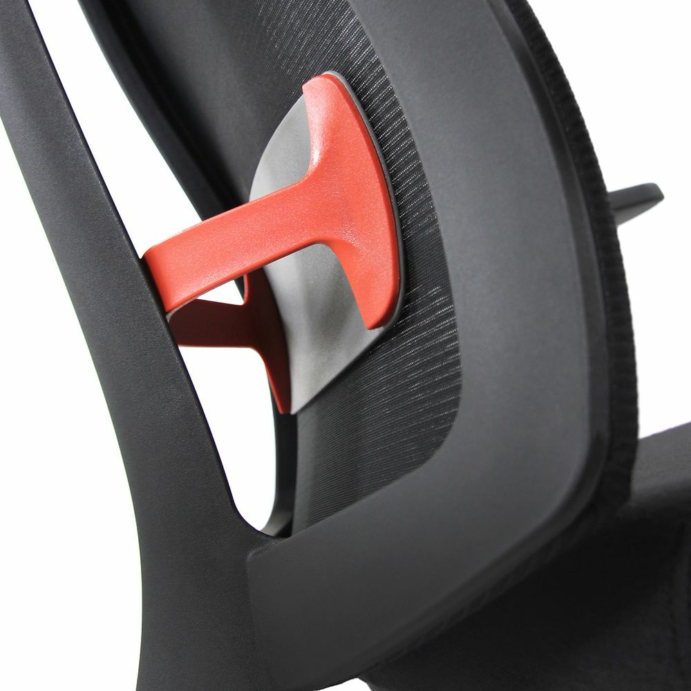 B-Ware Hjh Office Bürostuhl Drehstuhl Kodiak Stoff Netzstoff Schwarz Schreibtisch