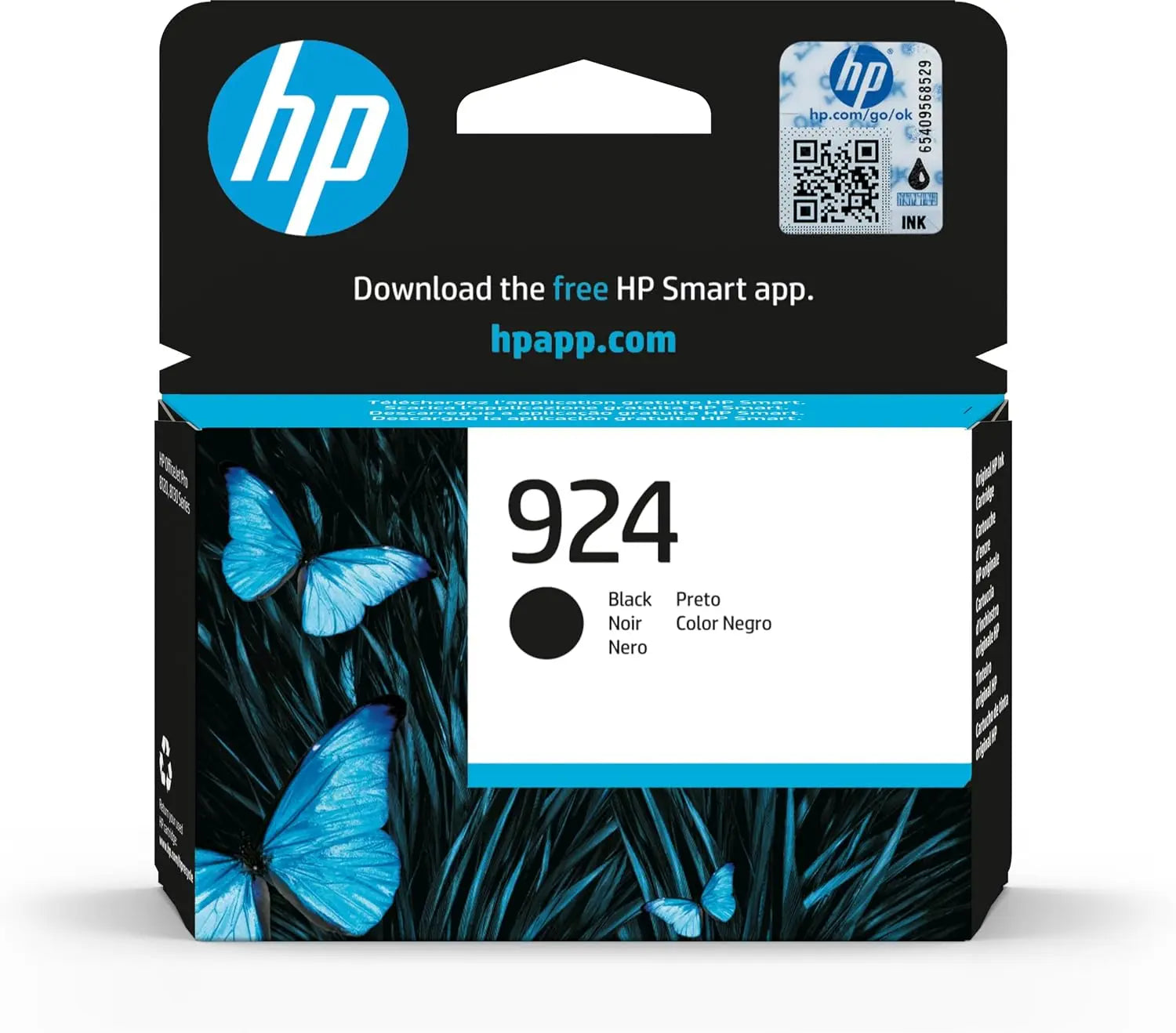 B-Ware Hp Druckerpatrone Tintenpatrone Schwarz Office Jet Pro 8120 8130 Original - 196786147395