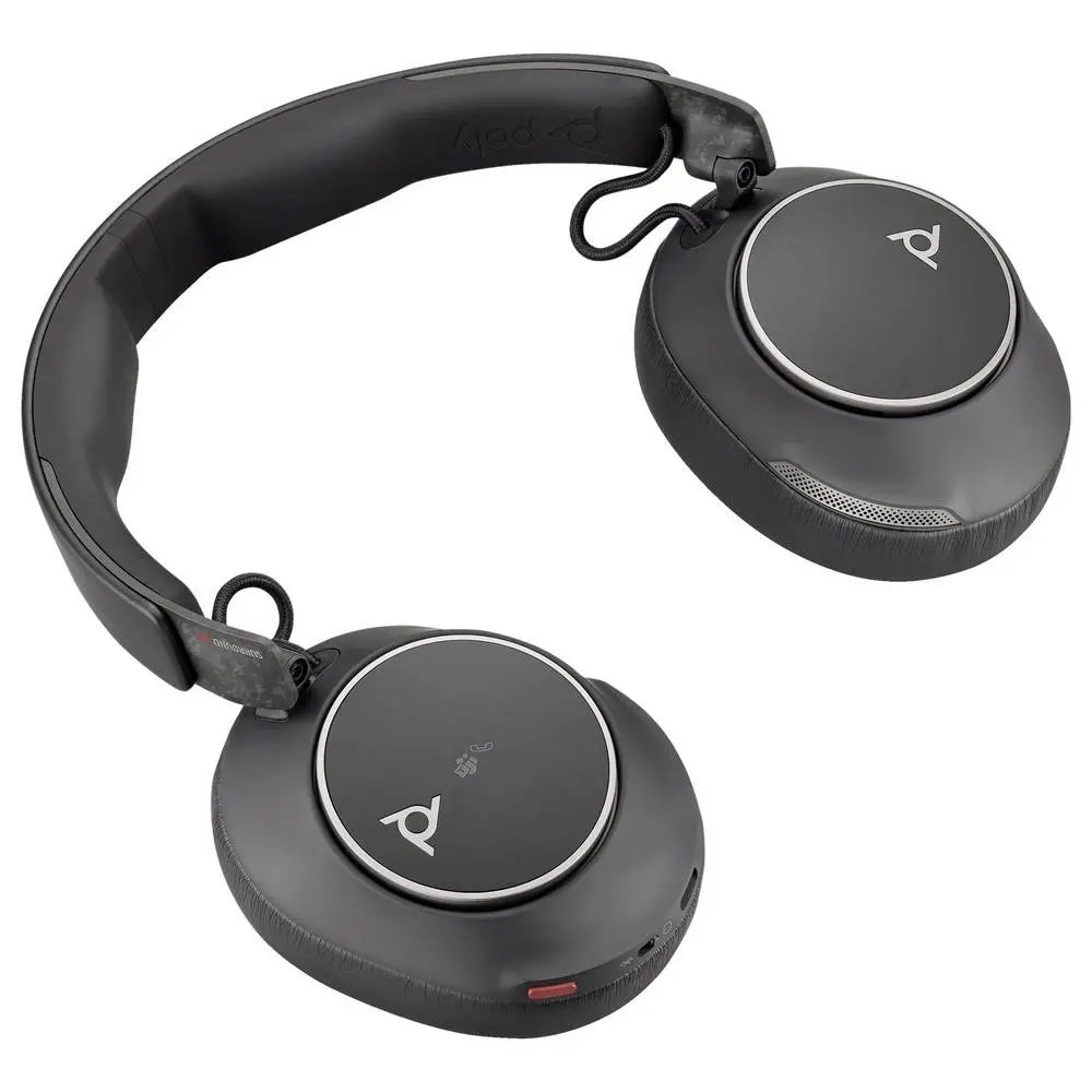 B-Ware Hp Voyager Kopfhörer Headset Over Ear Musik Surround Schwarz Bluetooth Usb - 196786453274