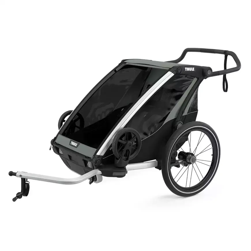 Thule Chariot Lite 2 Agave Fahrradanhänger Anhänger Fahrrad Zubehör Kindersitz B-Ware