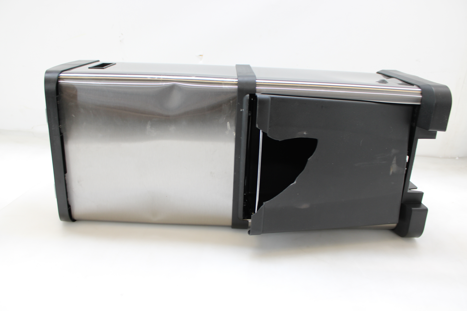 Takywep Mülleimer Abfallbehälter Vertikaler Mülleimer 2 Etagen 2 7 L Defektware D-Ware - 198290470235