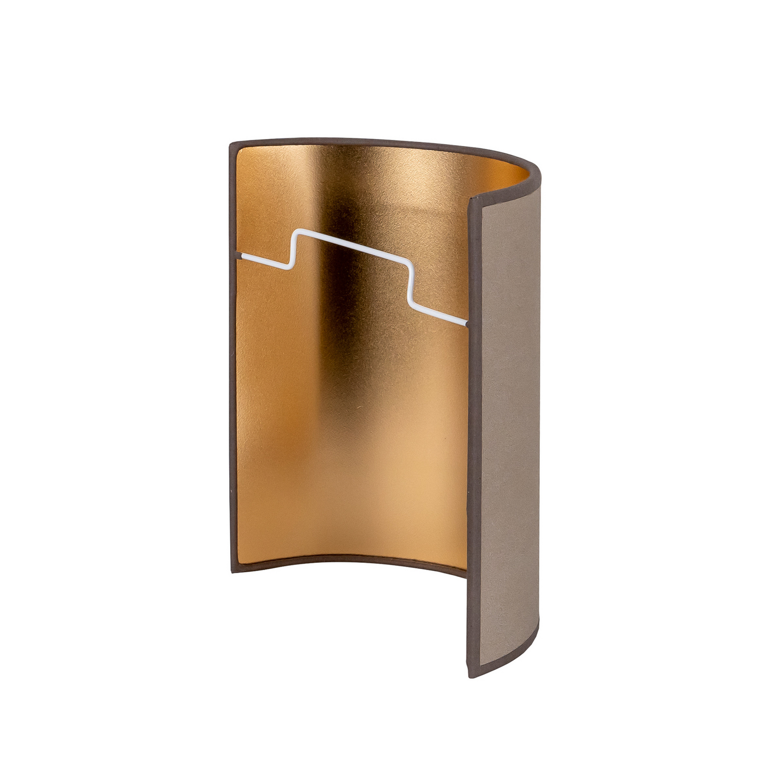 Envostar Wandlampe Leuchte Lampe Idun Grau Kunstleder 24cm Siehe Text/Foto B-Ware - 4251911790283