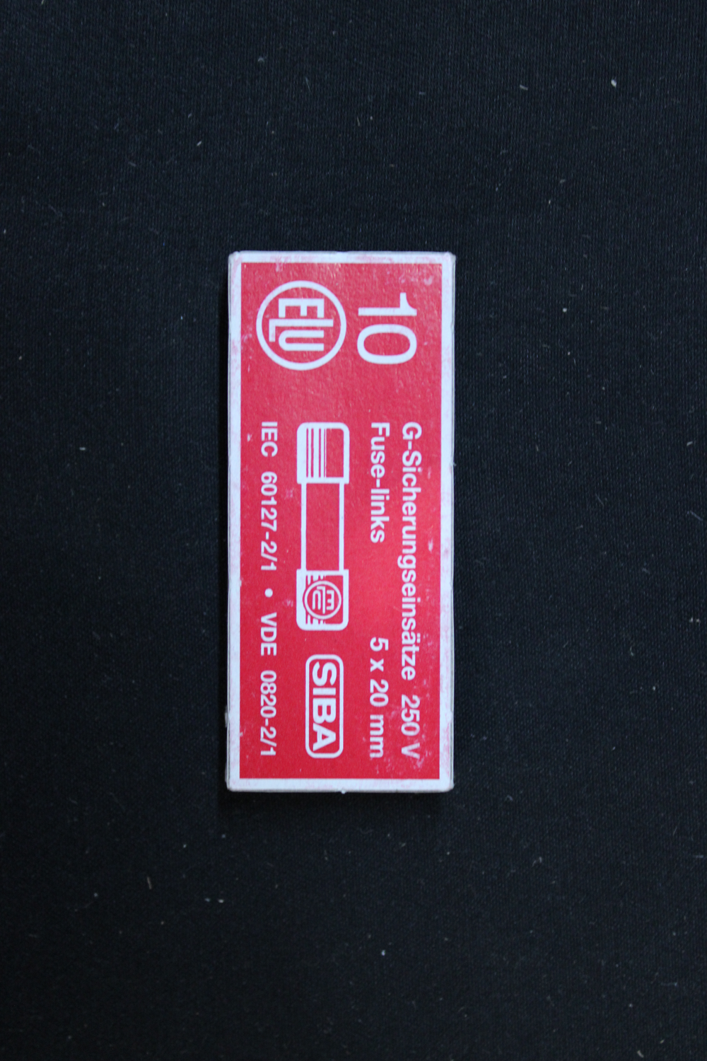 B-Ware Weidmüller RS-FUSE 5X20 10A250V F 10 St. Feinsicherung 9 STÜCK