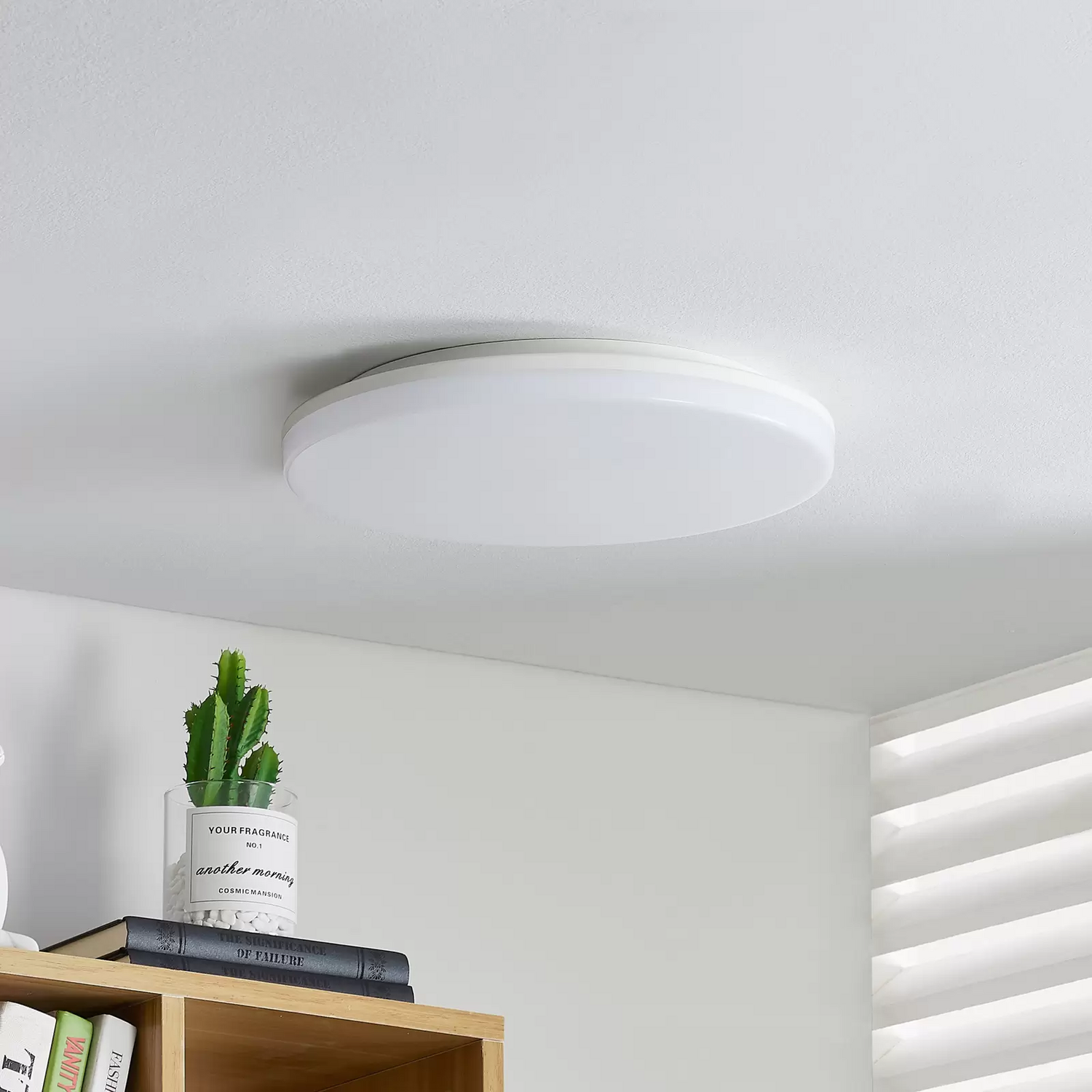 B-Ware Prios Deckenleuchte Lampe Led Sensor Rund Weiß 33 Cm Polycarbonat Innen Außen