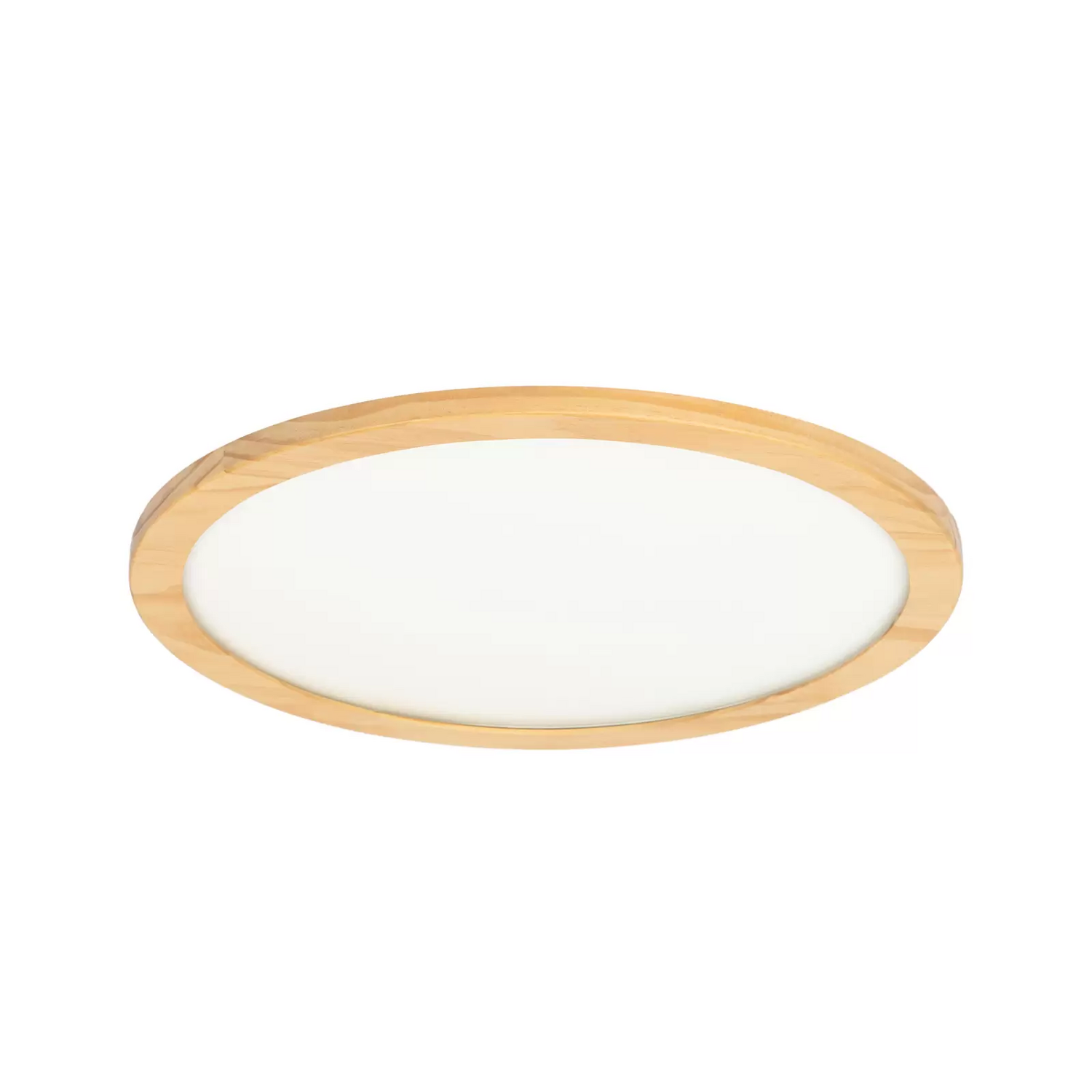 B-Ware Lucande Deckenleuchte Deckenlampe Led Leuchte Lampe Holz Weiß Dimmbar Fernbedien