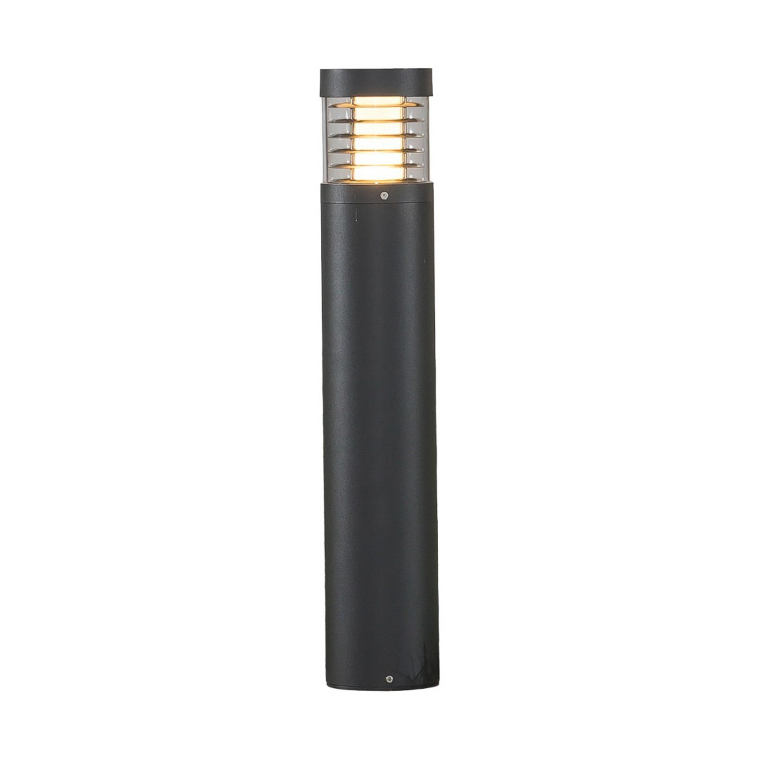 Lampe de jardin LED Lucande Gris Graphite Lucius - 65 cm de hauteur, 13 W, IP54