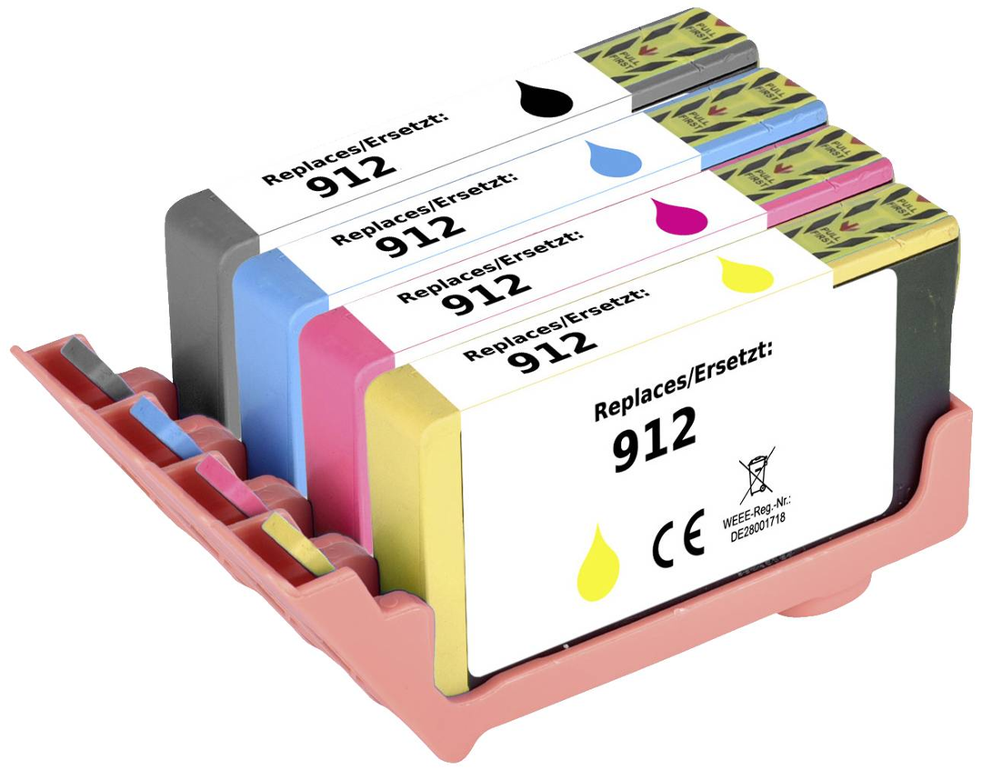 Renkforce Druckerpatrone ersetzt HP 912 6ZC74AE 3YL80AE 3YL77AE 3YL78AE 3YL