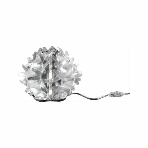 Slamp Tischleuchte Cactus Prisma Tischlampe Lampe Leuchte Schreibtischlampe Grau B-Ware