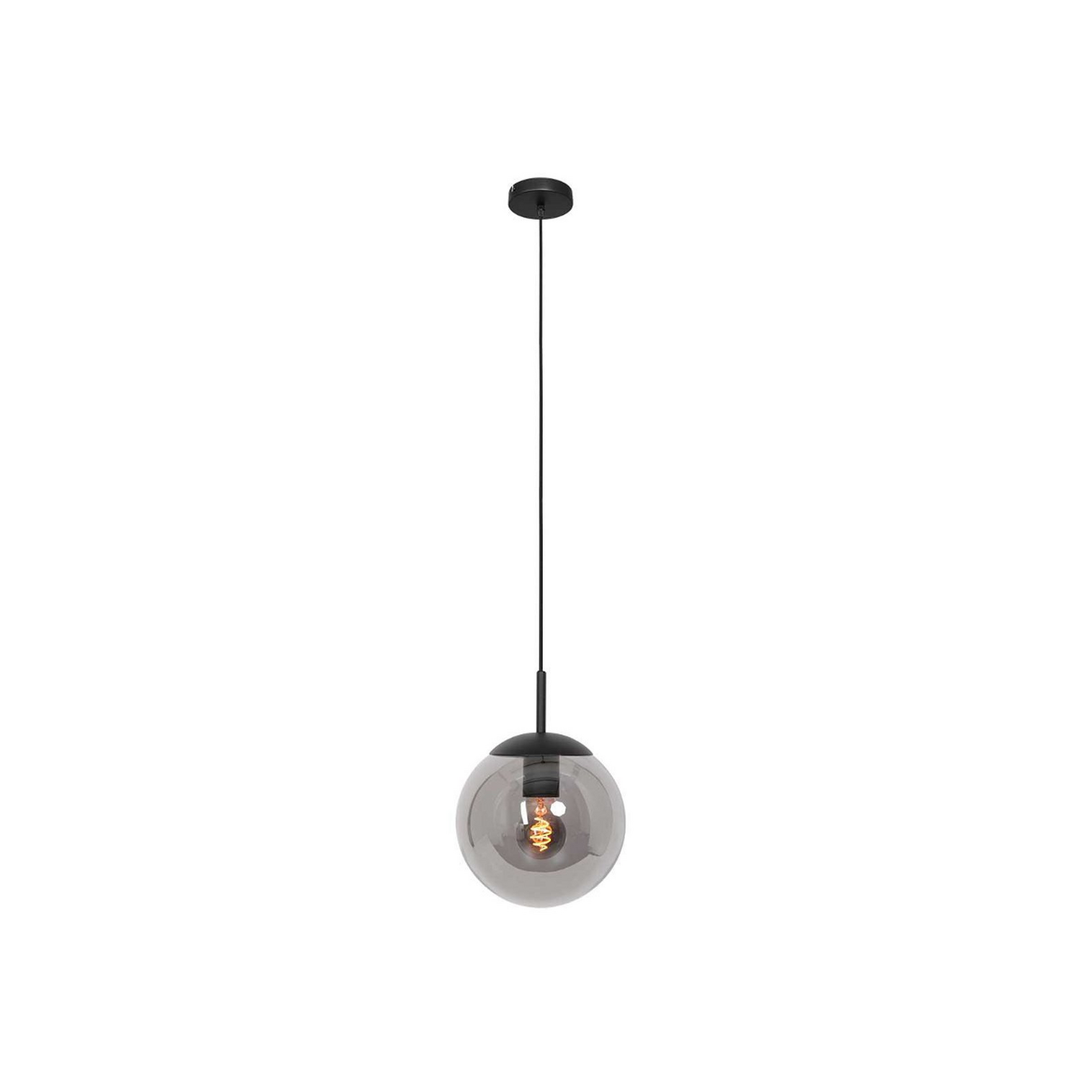 Steinhauer Hängeleuchte Bollique Schwarz ø 25 Cm Glas Kugel Deckenlampe Lampe797 B-Ware