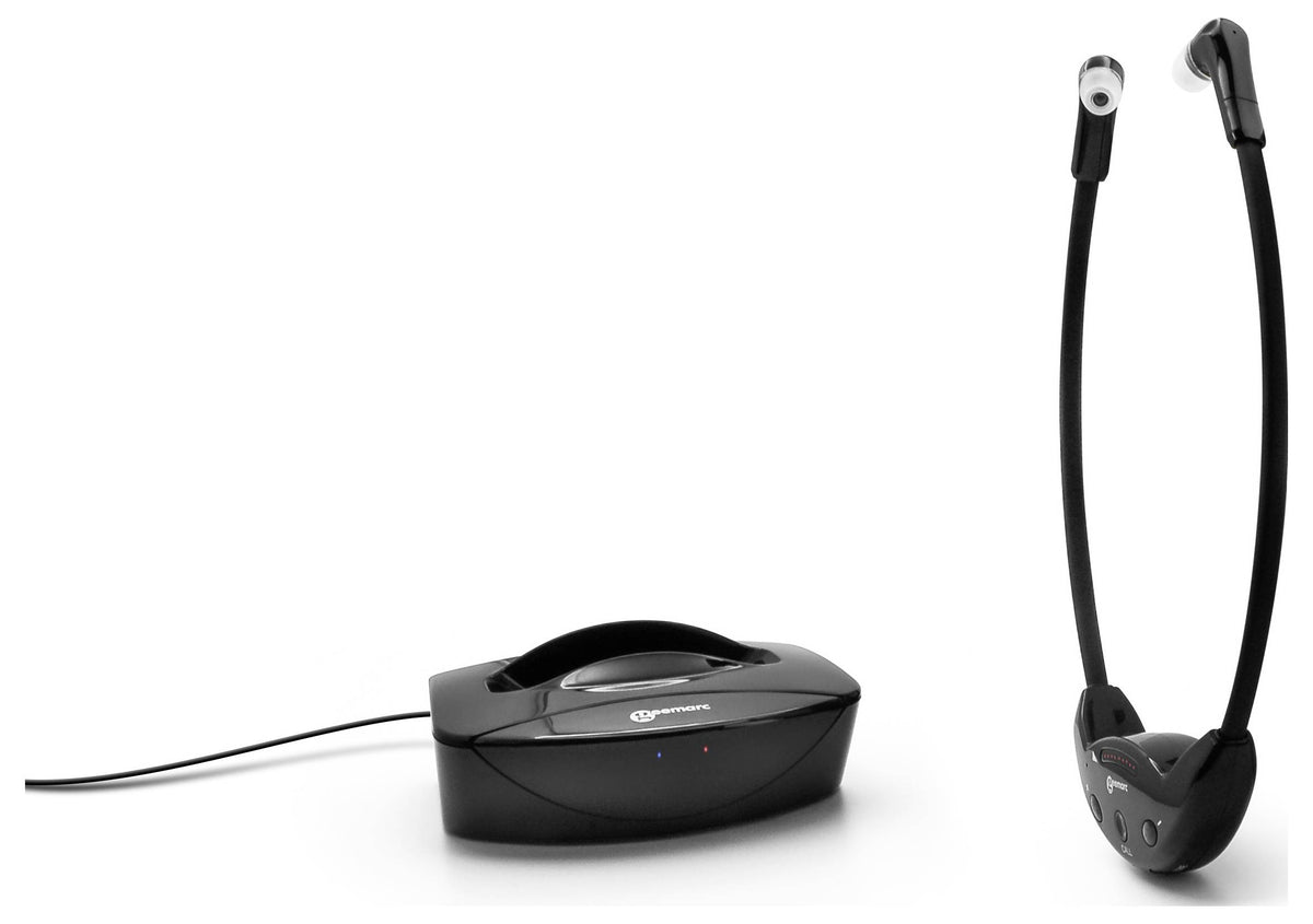 Geemarc CL7700 HiFi  In Ear Kopfhörer Bluetooth Funk Stereo Schwarz Lautstärke - 3521350030105
