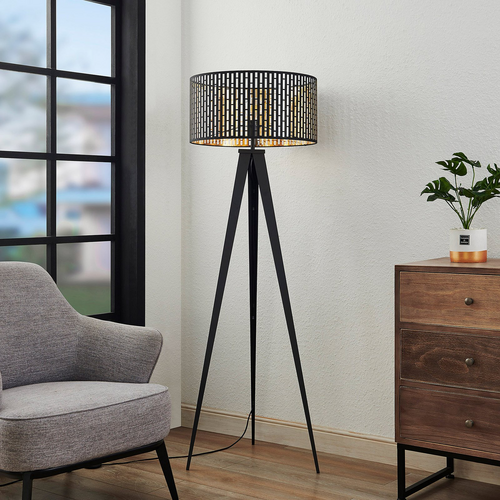 Lindby Thoralf Stehleuchte Mit Tripodgestell Stehlampe Standlampe Leuchte Lampe B-Ware