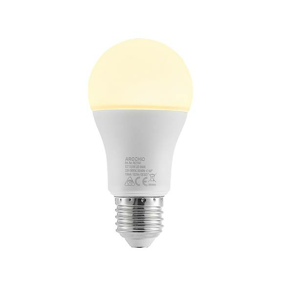 Arcchio LED-Lampe Leuchtmittel Leuchte Lampe Licht LED E27 A60 13,5W 3.000K opal