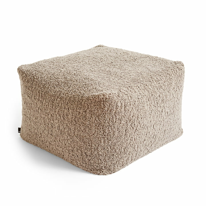 Hay Snug Pouf H 40 Cm Beige Sitzkissen Hocker Strickhocker Sitzpuff Sitz Hocker  B-Ware