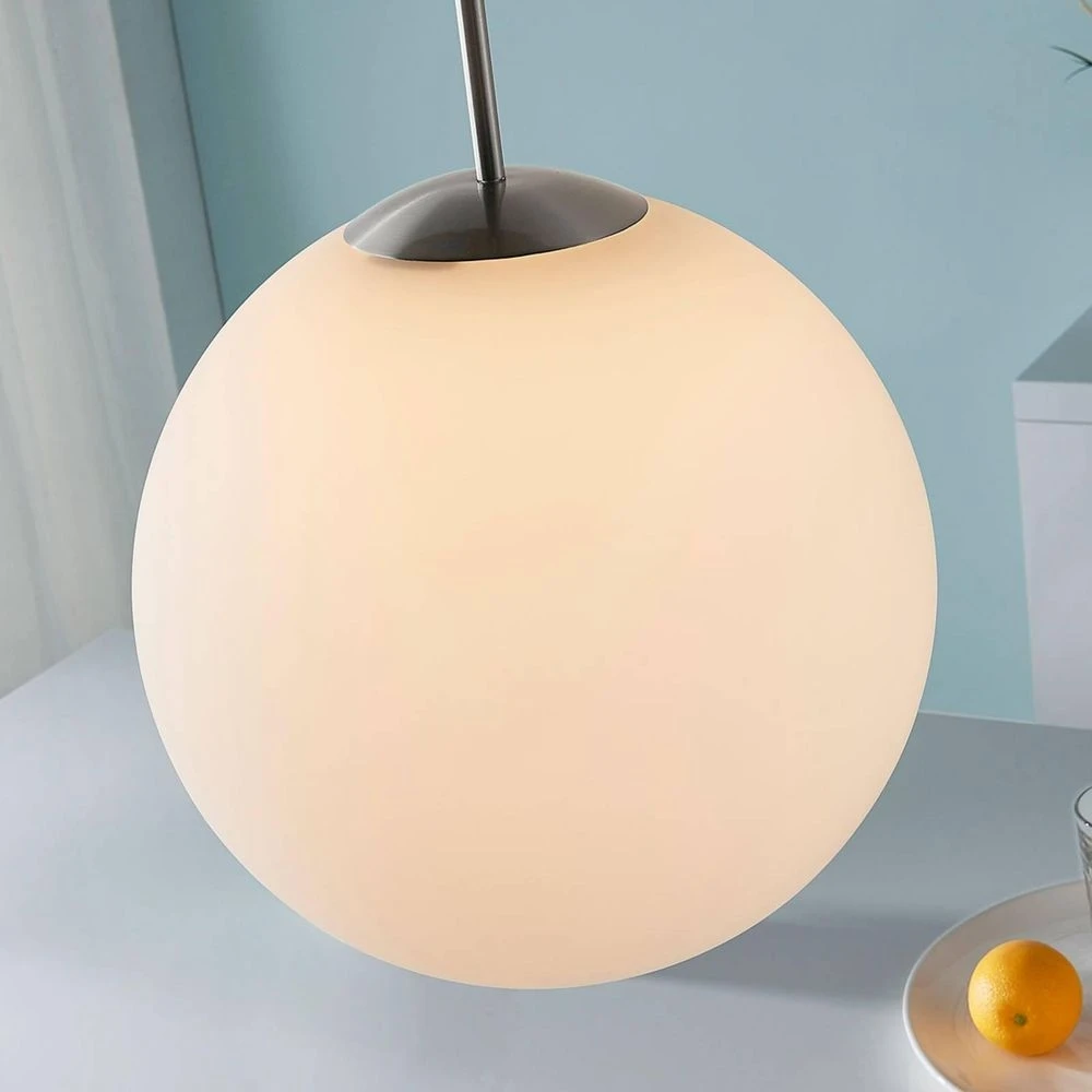 B-Ware Lindby Kugel Hängeleuchte Marike Pendelleuchte Deckenlampe Lampe E27 Opalglas10