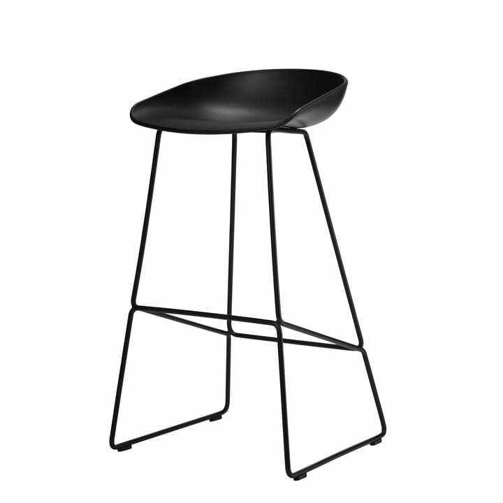 B-Ware Hay About A Stool Aas 38 Barhocker Barstuhl Hocker Stuhl Bar Stuhl H 85cm Black