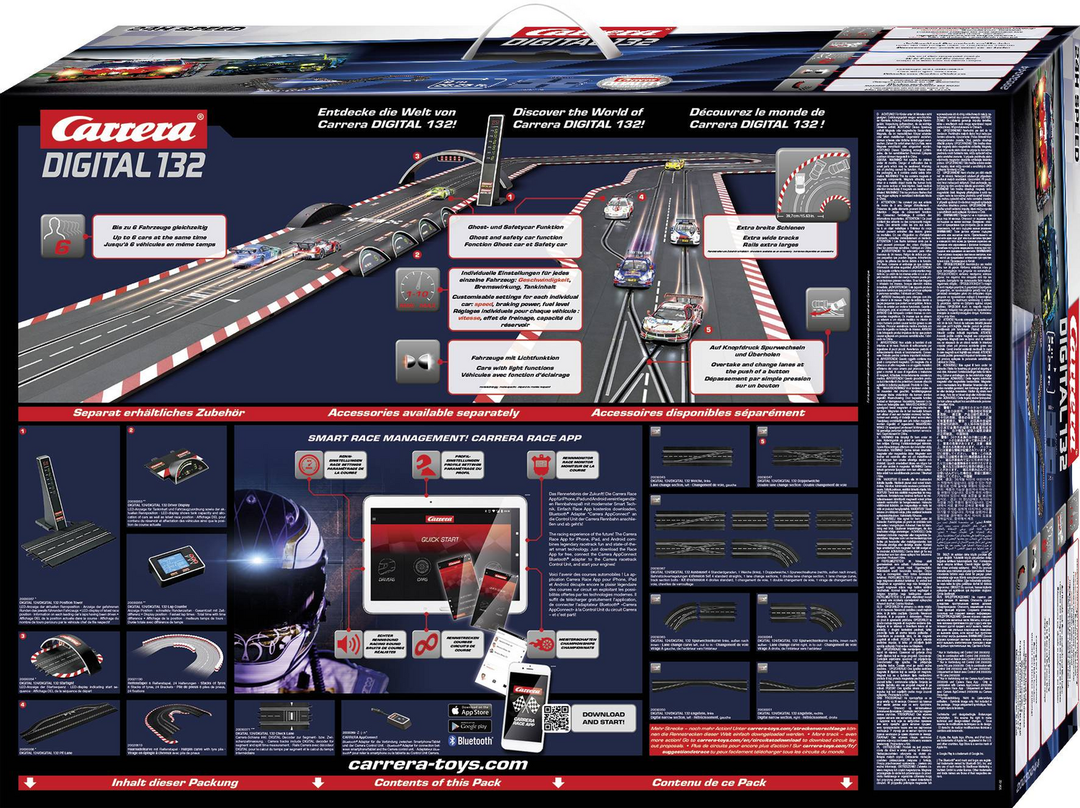 Carrera 20030044 Ca Dig 132 24 Rennbahn Spielware Spielset Defektware D-Ware