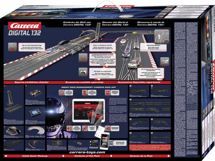 Carrera 20030044 Ca Dig 132 24 Rennbahn Spielware Spielset Defektware D-Ware