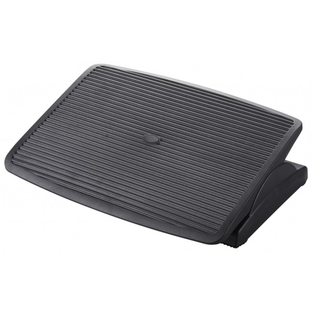 hjh OFFICE Fußstütze PIEDINO STRIPE schwarz neigbar Büro Schreibtisch Stützen - 4251084639167