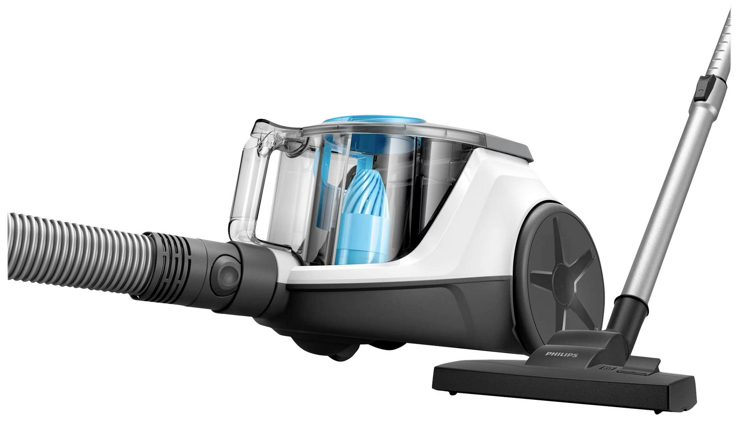 Aspirateur sans sac Philips, embout multifonction, puissance d'aspiration élevée