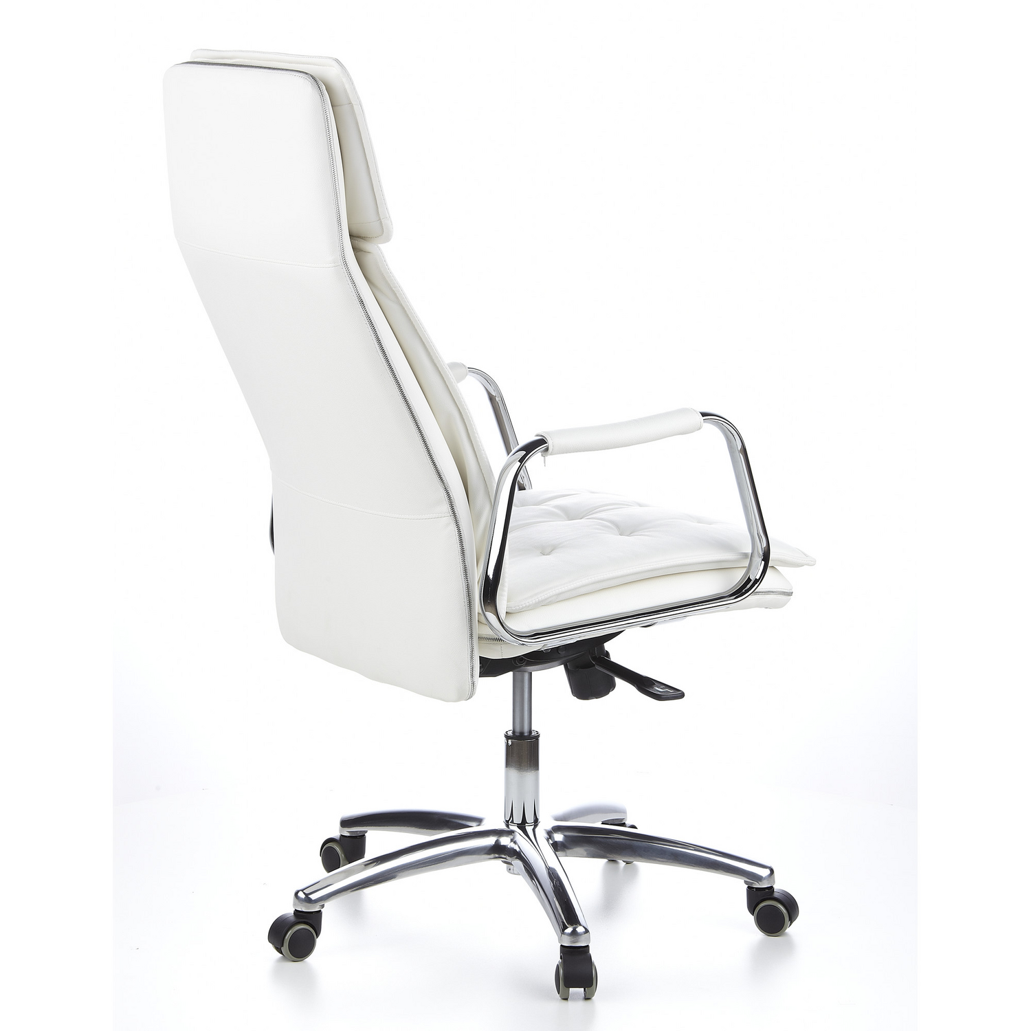 B-Ware Hjh Office Villa 20 Bürostuhl Chefsessel Leder Stuhl Nappaleder Elfenbein