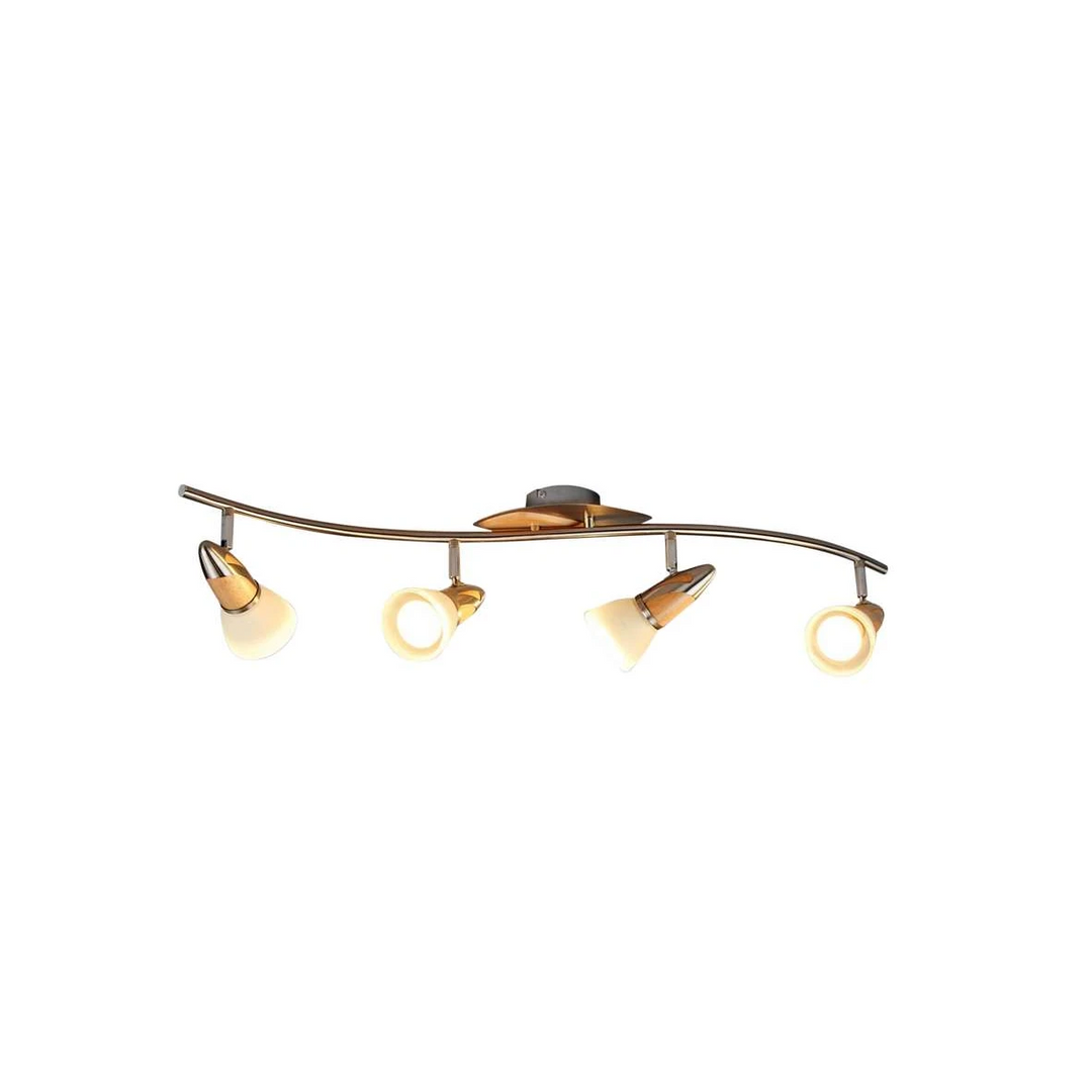 Lindby 4 Flammige Holz Deckenlampe Marena Deckenlampe Deckenleuchte Leuchte E14 B-Ware