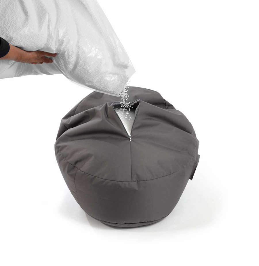 Mokebo Sitzsack Füllung Der Nachfüller Eps Perlen 200 Liter Nachfüllpack Kugeln B-Ware - 4260669182561