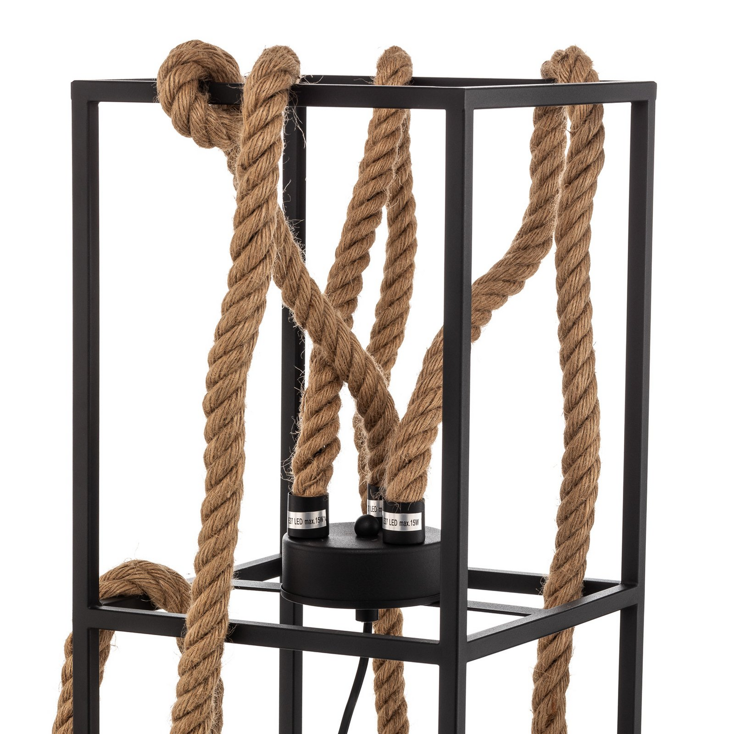 Lucande Vlados Design Stehlampe Käfig Stehlampe Stehleuchte Lampe Leuchte Spot B-Ware - 4251911751529