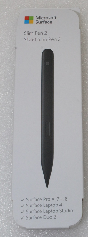 Microsoft Surface Slim Pen 2 S8WV-00002 Eingabestift Tabletstift Touch Schwarz