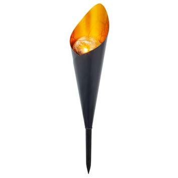 B-Ware Lindby Jalf Led Solarlampe Sockelleuchte Sockellampe Leuchte 6er Set Dunkelgrau