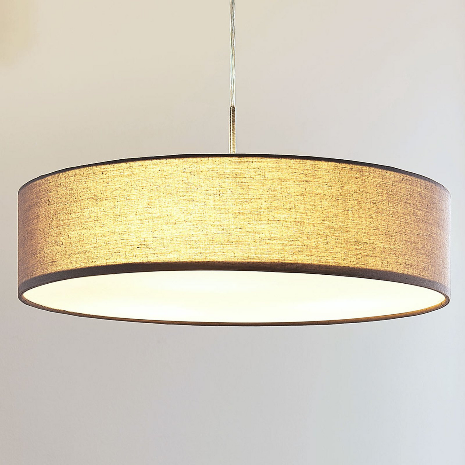 B-Ware Lindby Hängeleuchte Sebatin Deckenlampe Pendelleuchte Lampe 3 Flm E27 Grau845