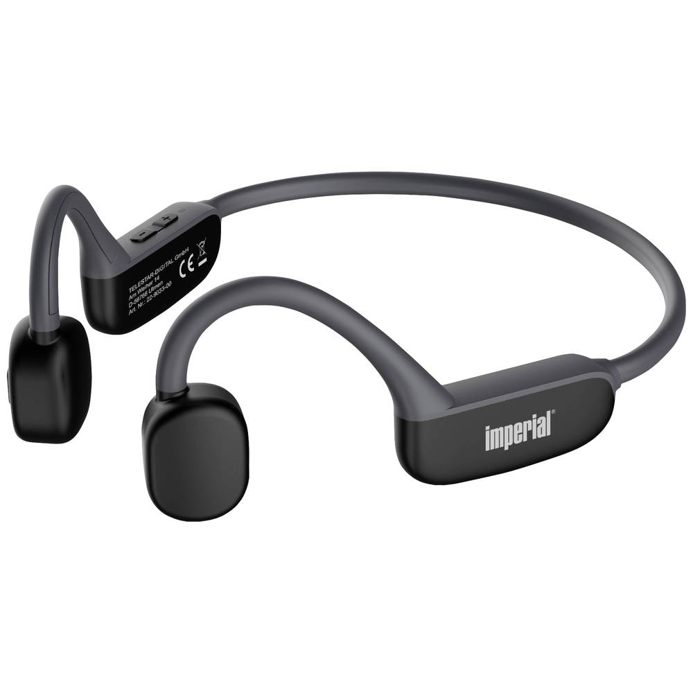 Casque audio supra-auriculaire Imperial bluTC active 2 Sport Bluetooth Noir