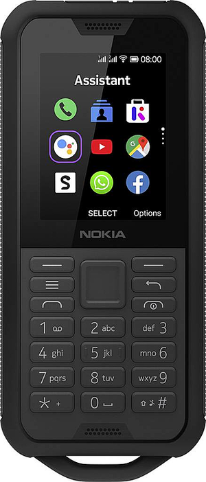 Nokia 800, smartphone robuste pour l'extérieur, écran 2,4 pouces, 4 Go de RAM, conforme à la norme MIL-STD-810G et à la norme IP68 (Schw651).