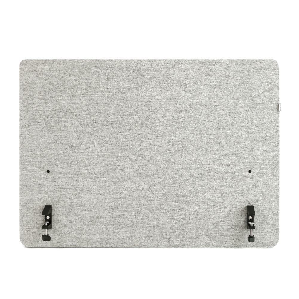 Hjh Office Flexmiut D Side Tischtrennwand Akustik Sichtschutz Hellgrau 80cm B-Ware - 4064323028390