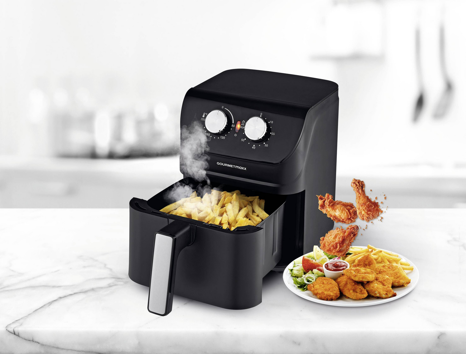 B-Ware Gourmet Maxx 14578 Heißluft Fritteuse Heißluftofen Grill Airfryer Küchengerät257