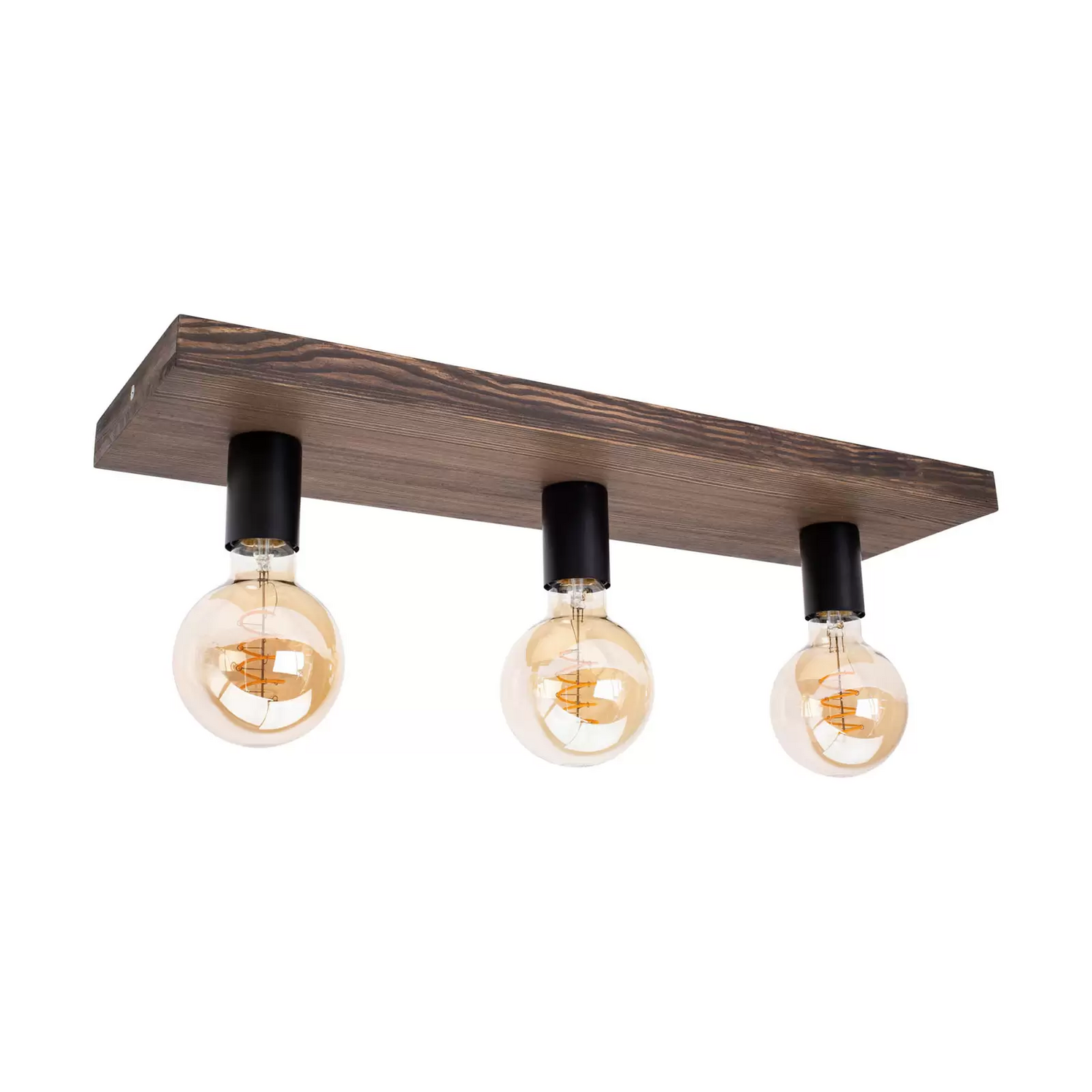 Envostar Lobo Deckenlampe 3fl. Kiefer Nussbaum Deckenleuchte Lampe Leuchte Spot B-Ware - 4251911748048