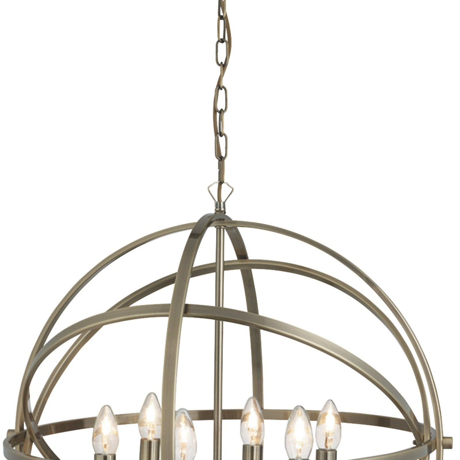 Searchlight Anmutige Hängeleuchte Orbit Im Käfig Design Deckenlampe Deckenspot B-Ware - 5053423056722