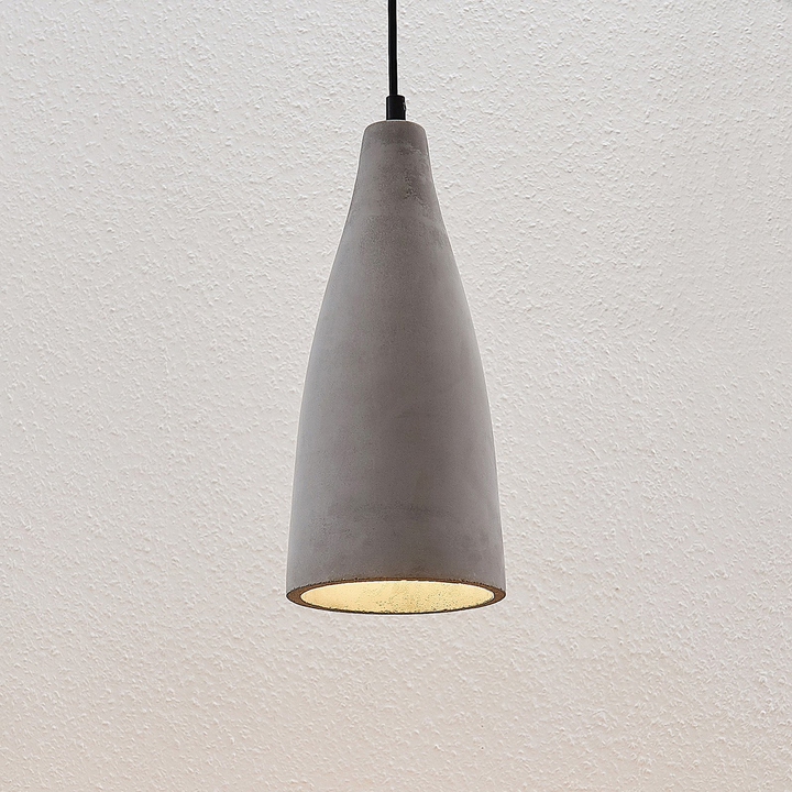 Lindby Beton Pendelleuchte Sanne Pendelleuchte Lampe E27 Industriestil Betong319 B-Ware