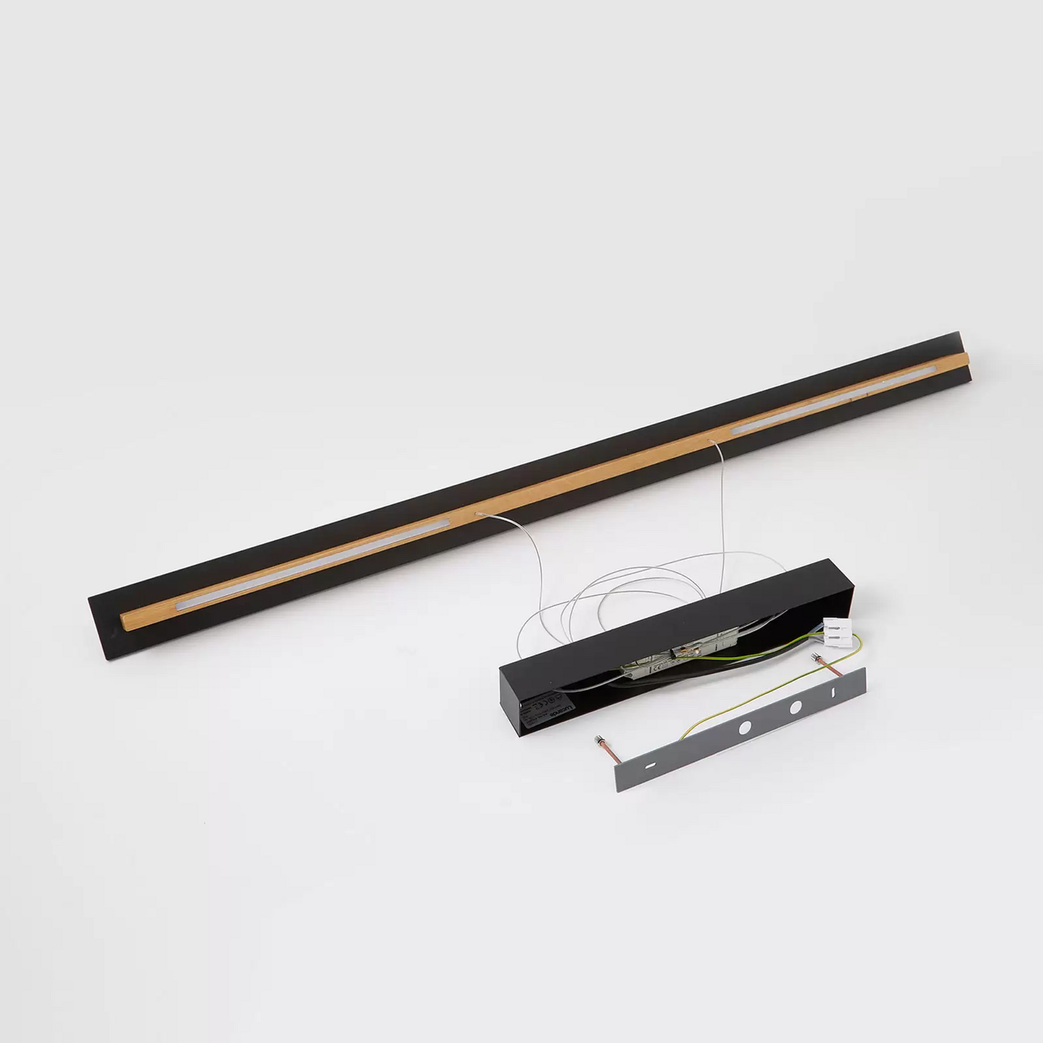 Suspension LED Rothfels, applique, plafonnier, lampe, 34 W, 118 cm, à intensité variable 