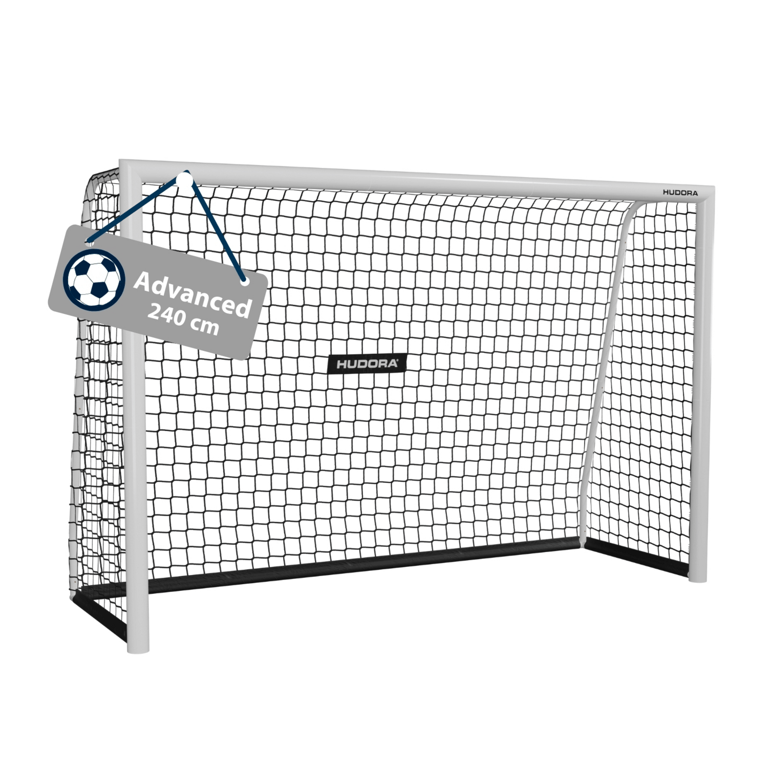 B-Ware Hudora Advanced 240 Fußballtor Tor Fußballnetz Spieltor